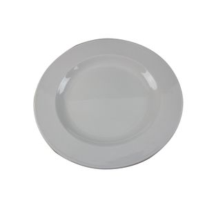 Porcelain Plate 250mm White (Pack of 6) 304111