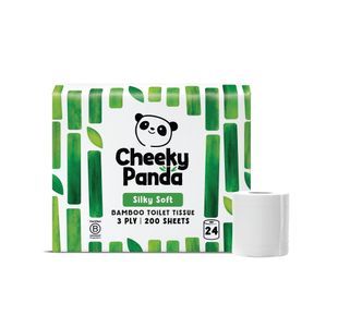 Cheeky Panda 3-Ply Toilet Tissue 200 sheets (Pack of 24) PFTOILT24