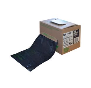 Greensack Heavy Duty Refuse Bag in Dispenser Black (Pack of 75) GRO601