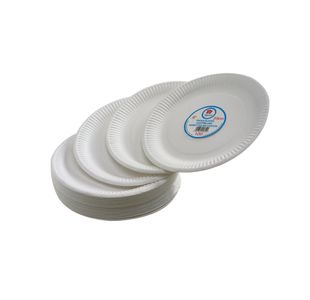 Paper Plate 7 Inch White (100 Pack) 0511040