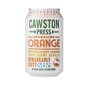 Cawston Press Sparkling Orange Soft Drink 330ml Can (Pack of 24) CANS113