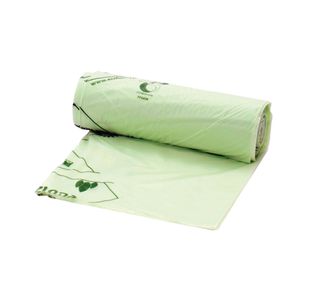 Compostable Food Waste Liner 25 Litre Green 3 Rolls x25 (Pack of 75) 023215/C3