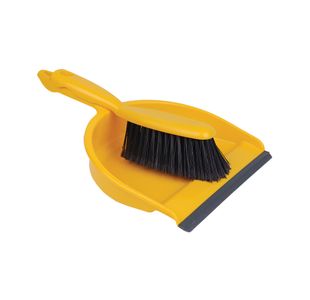 Dustpan and Brush Set Yellow 102940YL