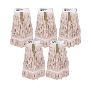PY Kentucky Mop Natural Stayflat Yarn 450g (Pack of 5) 104929PK5