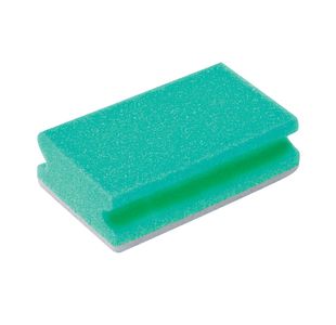Finger Grip Scourers 130x70x40mm Green (Pack of 10) SPCAGN60I