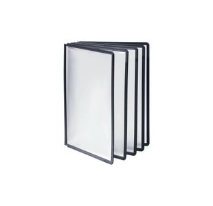 Durable SHERPA Display Panel A4 Black (Pack of 10) 5606/01