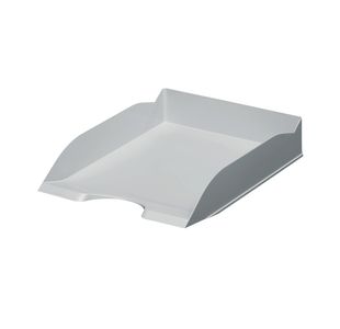 Durable ECO Recycled Plastic Stackable Letter Tray A4+ Grey 775610