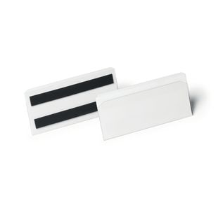 Durable Magnetic Document Pocket Hard Cover 150x67mm (Pack of 10) 119619