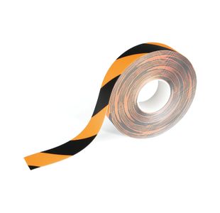 Durable Duraline Heavy Duty Floor Mark Tape 30m Yellow/Black 1021130