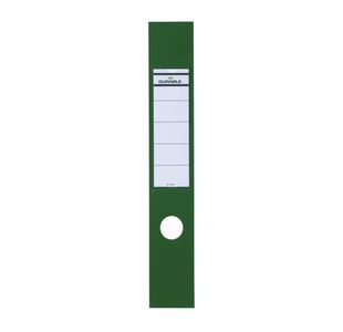 Durable ORDOFIX Self Adhesive Spine Label 60x390mm Green (Pack of 10) 8090/05