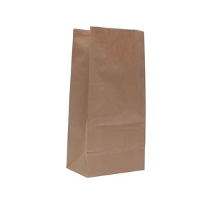 Paper Bag Brown W150 x D100 x H305mm 3.25kg Pack of 500 9430021