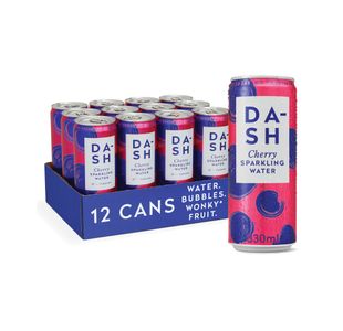 Dash Water Sparkling Water Cherry 330ml Can (Pack of 12) DBL420