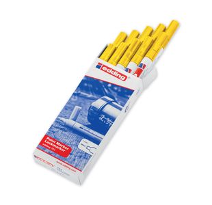 Edding 751 Bullet Tip Paint Marker Fine Yellow (Pack of 10) 751-005