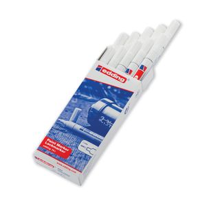 Edding 751 Bullet Tip Paint Marker Fine White (Pack of 10) 751-049