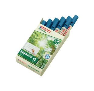 Edding 28 Ecoline Drywipe Markers (Pack of 10) Blue 4-28003