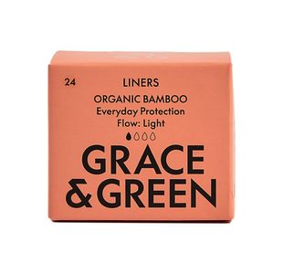 Grace and Green Organic Bamboo Liners Pack of 24 GGBAMLINERS06