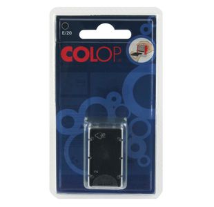 COLOP E/20 Replacement Ink Pad Black (Pack of 2) E20BK