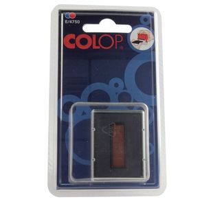 Colop E/4750 Replacement Ink Pad Blue/Red Pack of 2 E4750