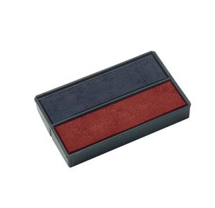 COLOP E/4850 Replacement Ink Pad Blue/Red (Pack of 2) E4850