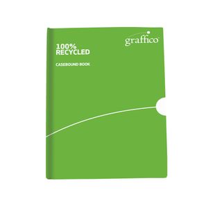 Graffico by 5 Star Recycled Casebound Notebook 160 Pages A5 EN08050