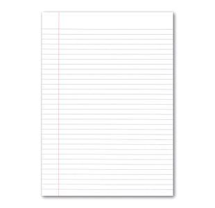 Loose Leaf Paper A4 Ruled with Margin (2500 Pack) EN09808