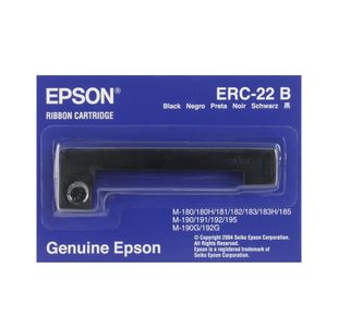 Epson ERC22B Ribbon Cartridge Black C43S015358