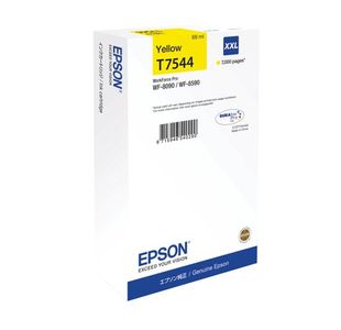 Epson T7544 DURABrite Pro Ink Cartridge Extra High Yield Yellow C13T754440