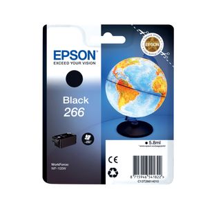 Epson 266 Globe Ink Cartridge Black C13T26614010
