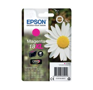 Epson 18XL Daisy Claria Home Ink Cartridge High Yield Magenta C13T18134012