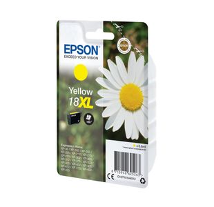 Epson 18XL Daisy Claria Home Ink Cartridge High Yield Yellow C13T18144012