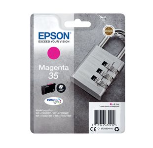 Epson 35 Padlock DURABrite Ultra Ink Cartridge Magenta C13T35834010