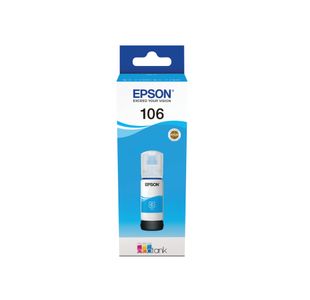 Epson 106 EcoTank Ink Bottle Cyan C13T00R240