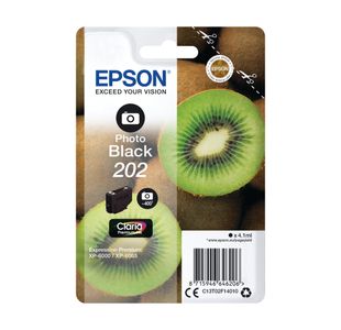 Epson 202 Kiwi Claria Premium Ink Cartridge Photo Black C13T02F14010