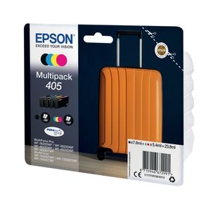 Epson 405 Suitcase DURABrite Ultra Ink Cartridge CMYK C13T05G64010