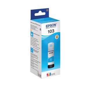 Epson 103 EcoTank Ink Bottle Cyan C13T00S24A10