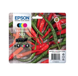 Epson 503 Chillies Ink Cartridge CMYK C13T09Q64010