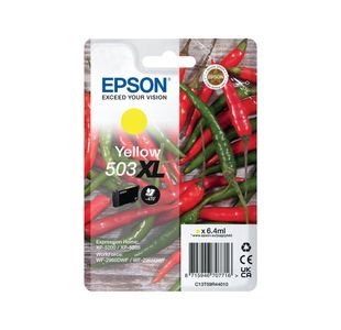 Epson 503XL Chillies Ink Cartridge High Yield Yellow C13T09R44010