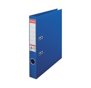 Esselte No 1 Plastic Lever Arch File 50mm A4 Blue (Pack of 10) 811450