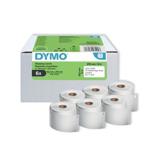 Dymo LabelWriter DHL Self-Adhesive Shipping Labels 102x210mm White (Pack of 6) 2177565