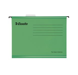 Esselte Classic A4 Green Suspension File (Pack of 25) 90318