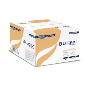 Lucart Professional Recycled 1-Ply C-Fold Hand Towels 176 Sheets Green (Pack of 15) 862095E