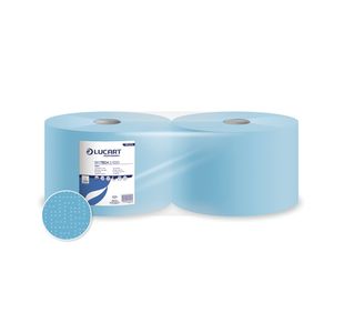 Lucart Professional Skytech 3.1000 Floorstand 3-Ply Paper Roll Blue (Pack of 2) 851279A