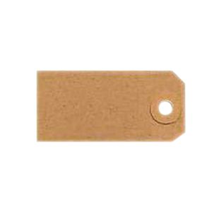 Unstrung Tags 1A 70 x 35mm Buff Single (1000 Pack) TG8021