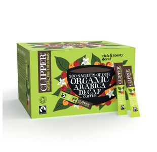 Clipper Organic Fairtrade Decaffeinated Coffee Stick (Pack of 200) 3016926