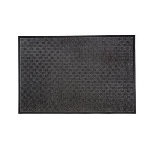 Doortex Ribmat Indoor/Outdoor Use Anti-slip Base 600x900mm Charcoal UREMFLRU0009