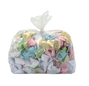 5 Star Super Heavy Duty Bin Liners 190 Litre Capacity Clear (Pack of 100) 124633