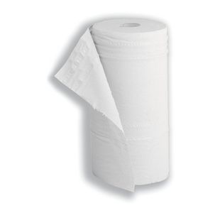 5 Star 2-Ply Hygiene Roll 100 Percent Recycled 130 Sheets 250mmx40m White 125066