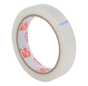 5 Star Easy-tear Tape Polypropylene 40 Microns Clear 18mmx66m (Pack of 8) 295950
