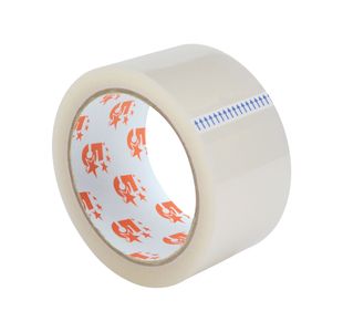 5 Star Easy-tear Tape Polypropylene 40 Microns Clear 48mmx66m (Pack of 3) 295985