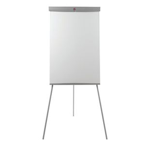 5 Star Flipchart Easel with Telescopic Legs for A1 and Euro Pads 700x82x1900mm Grey Trim 296964